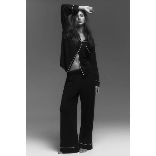 VISCOSE-BLEND PAJAMAS