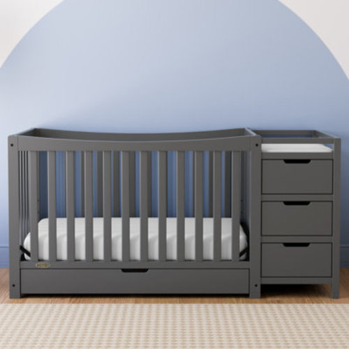 Graco Remi 4-in-1 Convertible Crib and Changer & Reviews | Wayfair