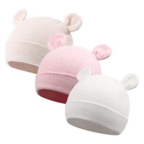 Cotton Newborn Baby Girls Hat Spring Newborn Boys Hat Cute Rabbit Infant Beanie