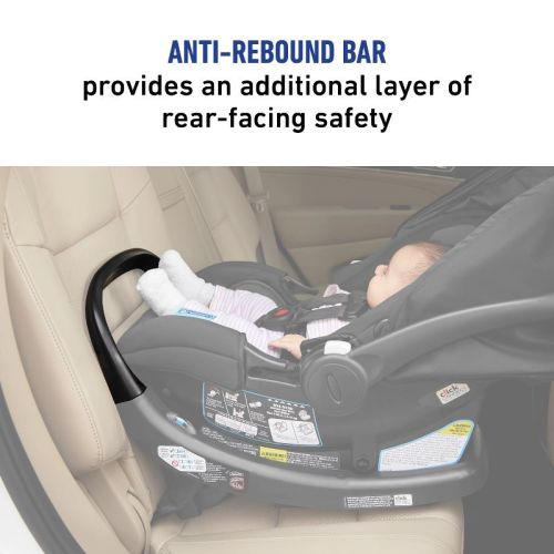 Graco SnugRide SnugFit 35 Infant Car Seat with Anti-Rebound Bar - Cohen