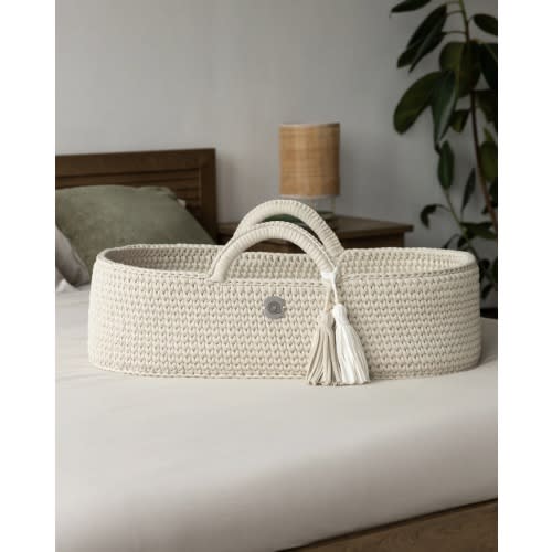 Baby Moses Basket Standard | Unique, Safe, Handmade by Anzy Home