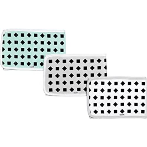 Nanit Breathing Wear Band 3-Pack – Works with Nanit Pro Baby Monitor to Track Breathing Motion Sensor-Free, Real-Time Alerts, 100% Cotton, Size Small, 0-3 Months, Multi-Color