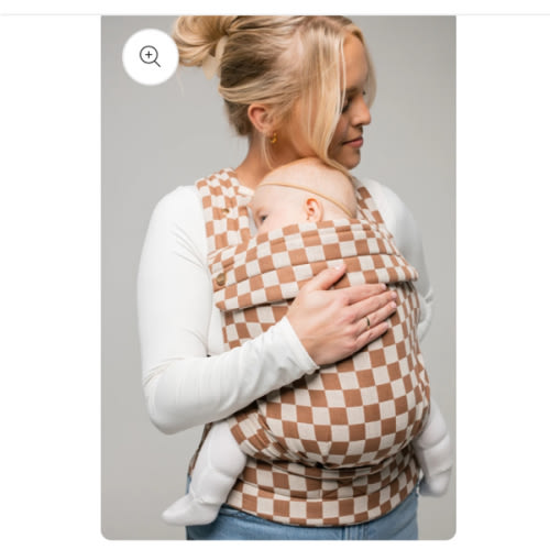 The Monarch Carrier - Mocha Check – Mabē