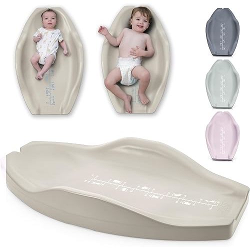Apricity Baby Changing Pod- Beige -Waterproof Non-Slip Changing Pad Easy-to-Clean Diaper Changing Station for Dresser Tops Large Portable Wipeable Changing Pad for Newborns to Toddlers Diaper Changer