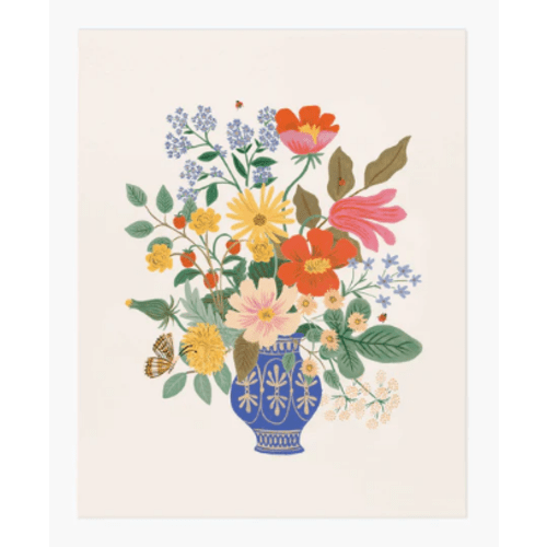 Strawberry Fields Bouquet Art Print – Rifle Paper Co