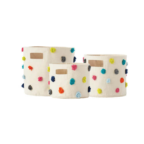Pom Pom Storage Set: Color Multi