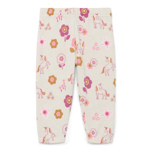 Garanimals Baby Girls Printed Fleece Joggers, Sizes 6M-24M