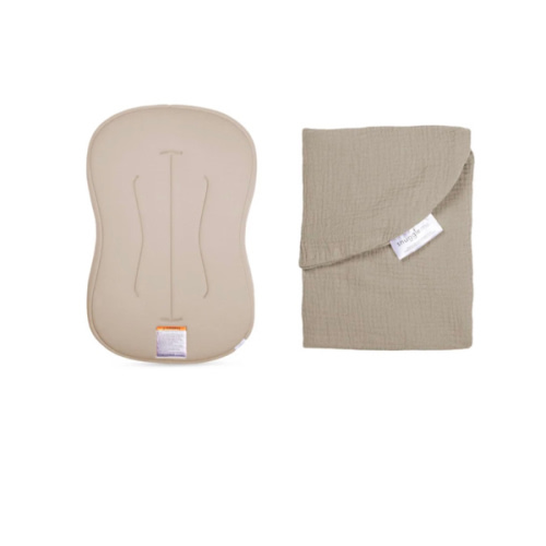Lounger Curve + Muslin Cover Set | Birch