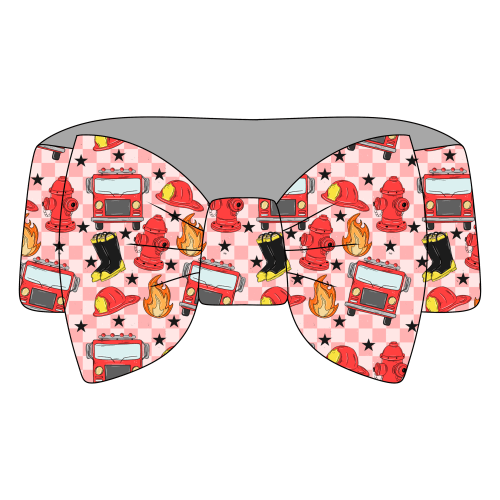 Brave in the Blaze Bamboo Bow Headband **PreOrder**