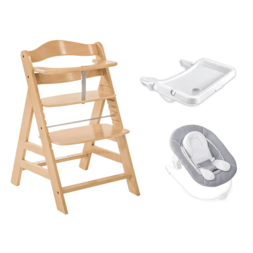 Hauck Alpha+ Trio: High Chair + Tray + Bouncer