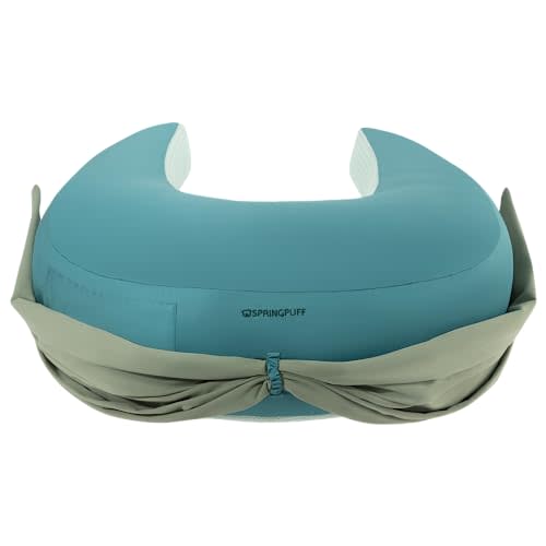 SPRINGPUFF Premium Egyptian Cotton Nursing Pillow for Mom & Baby  Breastfeeding, Bottle Feeding, Breathable, Firm Ergonomic Support
