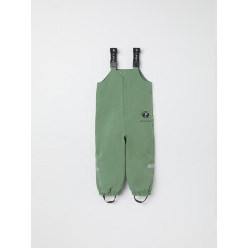 9-12mo WATERPROOF ECO BIB SHELL PANTS (6MOS-2YRS)-30513