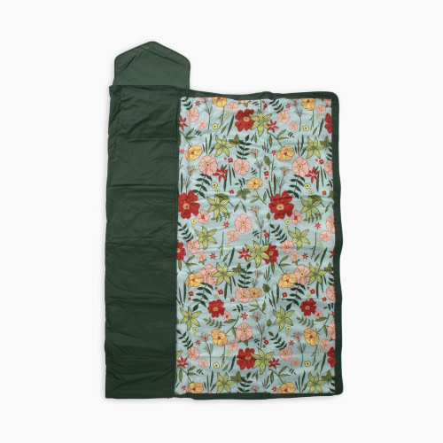 Little Unicorn Outdoor Blanket - Primrose Patch, 5 x 5 ft