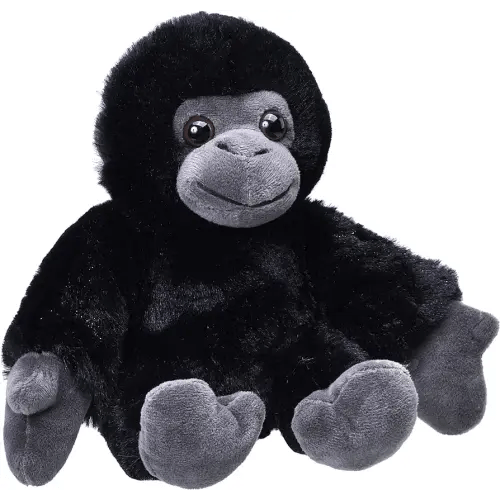 Wild Republic Gorilla Plush, Stuffed Animal Toy, Gifts for Kids, Hug’Ems 7"