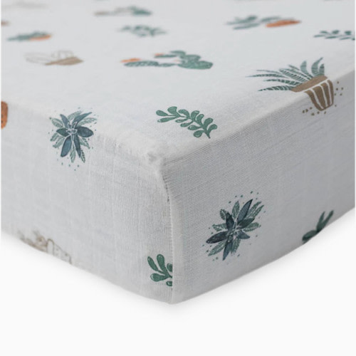 Little Unicorn Cotton Muslin Crib Sheet - Prickle Pots