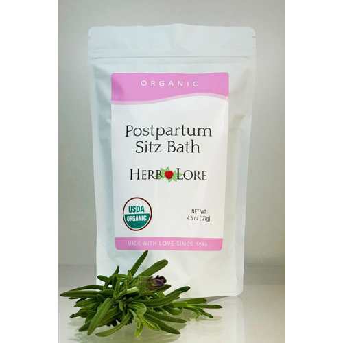 Postpartum Sitz Bath Herbs – Certified Organic – Herb Lore