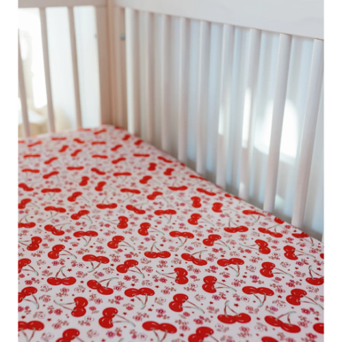 Cherry Sweet Crib Sheet – In My Jammers