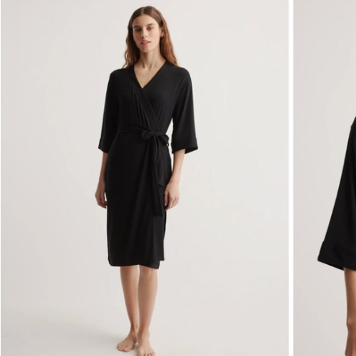 Organic Bamboo Jersey Robe