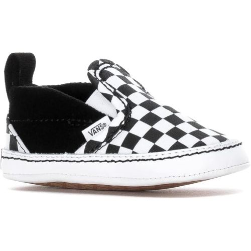 Vans Infant/Toddler Race Flame Slip on V Crib Kids Baby Shoe