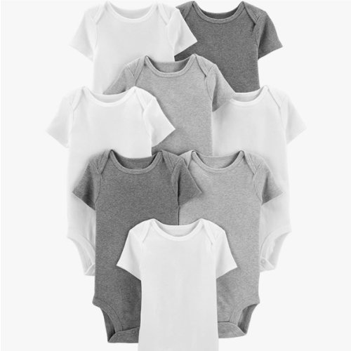 Simple Joys by Carter's Baby 8-Pack Short-Sleeve Bodysuit - newborn