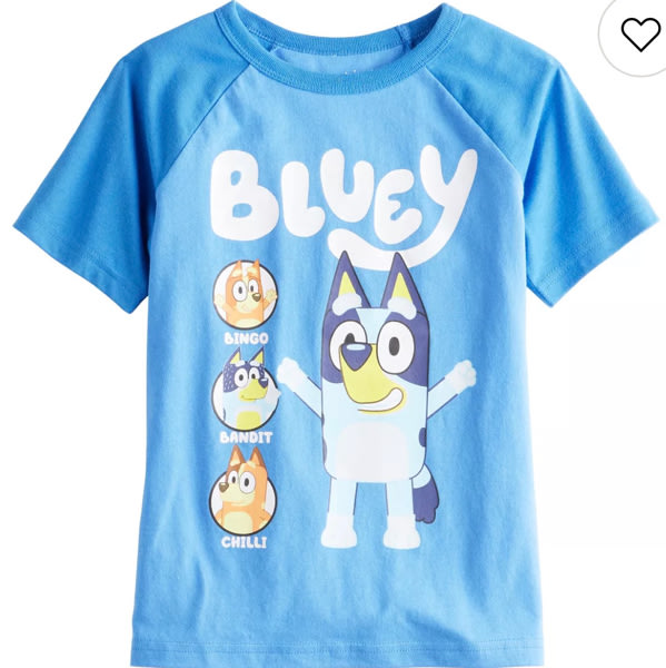 Boys 4-8 Jumping Beans® Bluey Short Sleeve Graphic Tee