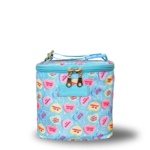 Cold Gold Breastmilk Cooler Bag Ice Pack Included Candy Conversation Hearts Insulated Storage – Sarah Wells Bags