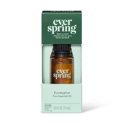 Eucalyptus Pure Essential Oil - 0.5 Fl Oz - Everspring™