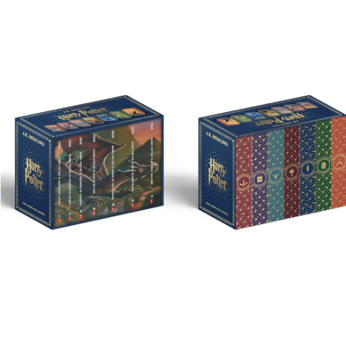 Harry Potter Paperback Box Set Books 1-7 (Deluxe Edition with Stenciled Edges)