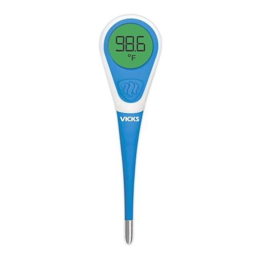 Vicks ComfortFlex Digital Thermometer – Accurate, Color Coded Readings in 8 Seconds - Digital Thermometer for Oral, Rectal or Under Arm Use
