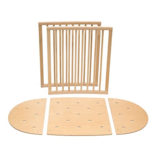 Stokke Sleepi Bed Extension, Natural - Convert Sleepi Mini Into Sleepi Bed - Extends Bed to 55.5” - Suitable for Children Up to 5 Years - Mattress Sold Separately