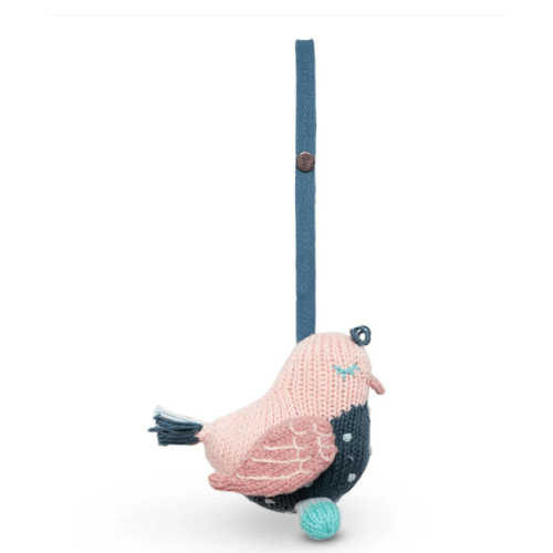 Finn + Emma Knit Stroller Toy (Type: Stella The Sparrow OR Penny The Pigeon)