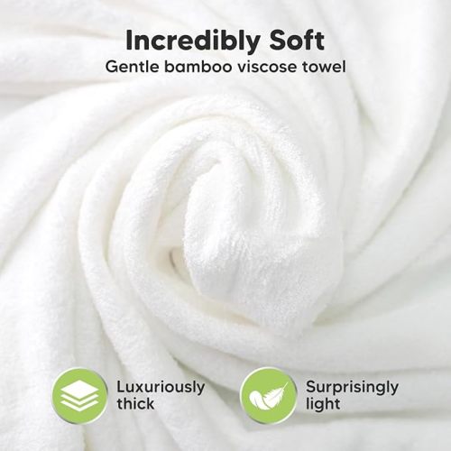 KeaBabies Hooded Baby Towel for Newborn - Viscose Derived from Bamboo Large Baby Bath Towels with Hood for Boys, Girls, Toddler, Extra Absorbent & Soft Newborn Bath Essentials (Koala)