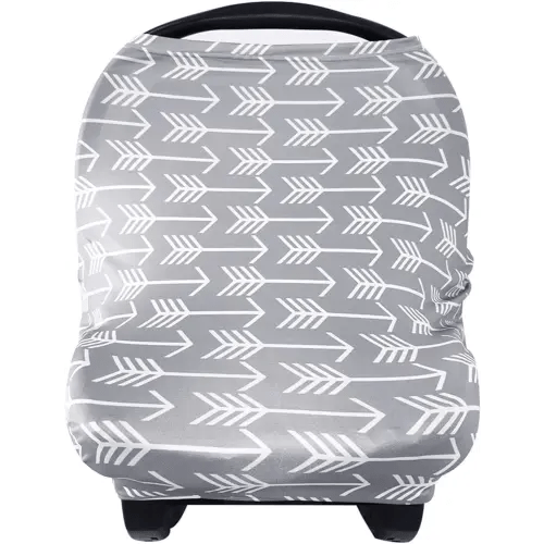 Yoofoss Nursing Cover Breastfeeding Scarf - Baby Car Seat Covers, Infant Stroller Cover, Carseat Canopy for Girls and Boys