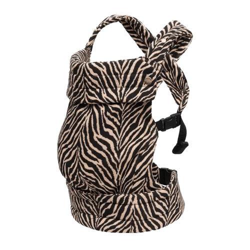 NEST BLANCHE·Baby Carrier,Cozy Baby Carrier 7-35 lbs,Ergonomic Backpack Design,Zebra