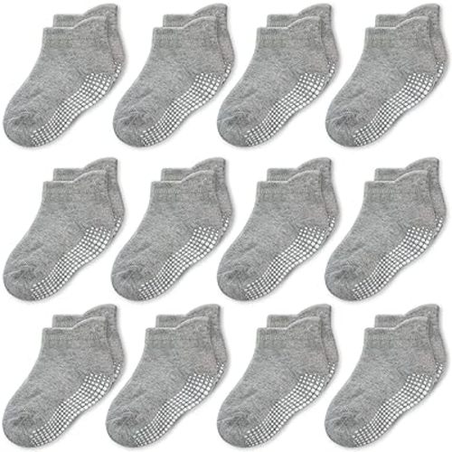Amazon.com: CozyWay Ankle Style Socks for Little Girls & Boys, Infants, Toddlers, Children - 12 Pairs : Everything Else