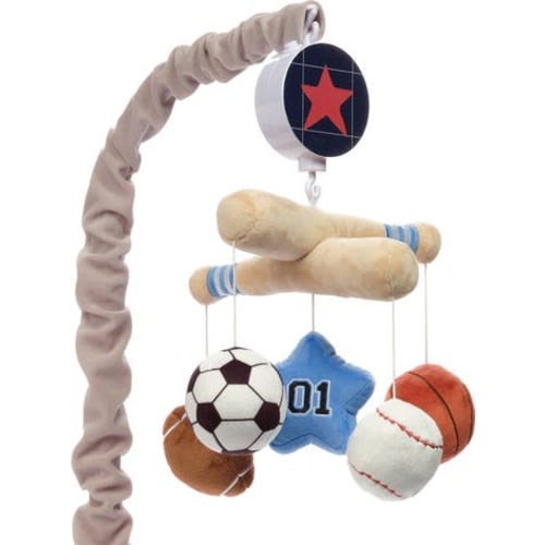 Baby Sports Musical Baby Crib Mobile Soother Toy