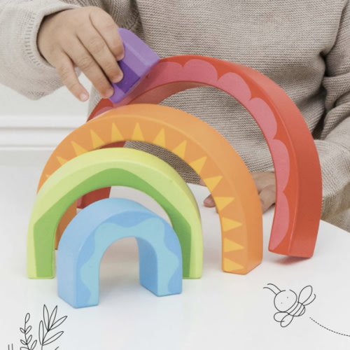 Rainbow Tunnel Toy