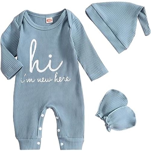 Newborn Baby Boys One-piece Romper Infant Outfit