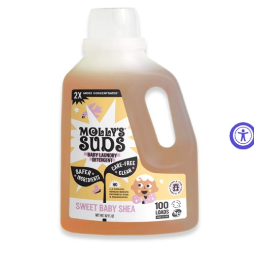 Baby Liquid Laundry Detergent – Molly’s Suds