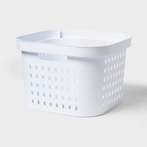 1.25bu Square Modern Laundry Basket Square - Brightroom™
