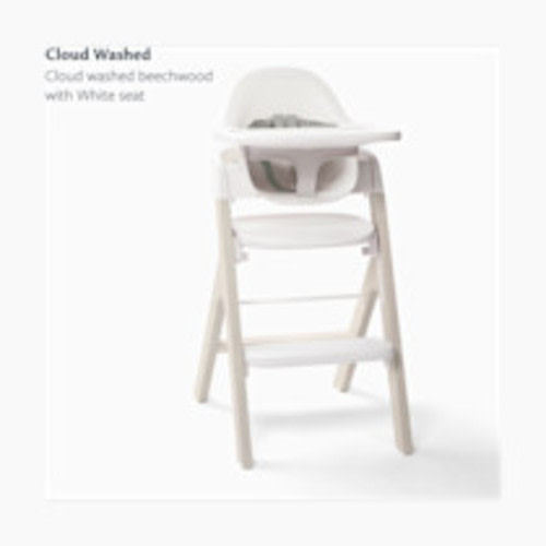 Mockingbird High Chair - Cloud White Washed