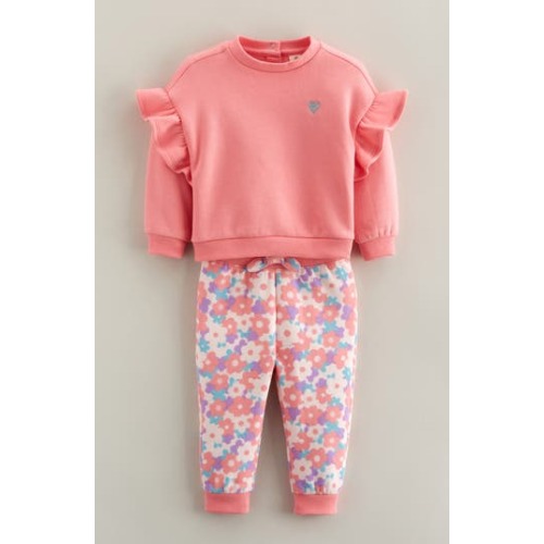 Ruffle Sweatshirt & Joggers Set, 3M