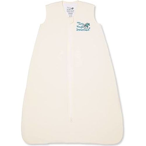 Baby Merlin's Magic Dream Sleep Sack - 100% Cotton Wearable Blanket - Baby 6-12 Months - Cream