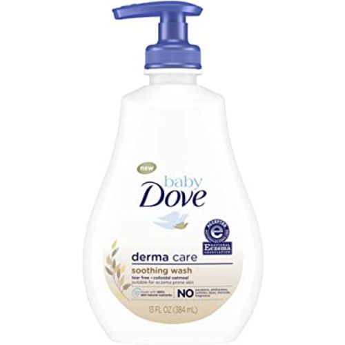 Baby Dove Derma Care Soothing Wash Skin Care with Colloidal Oatmeal Suitable for eczema prone skin 13 oz