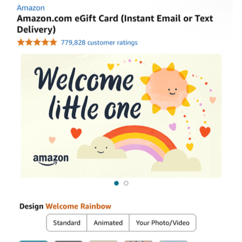 Amazon.com: Amazon eGift Card - Welcome Rainbow: Gift Cards