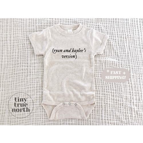 Mommy's Version One Piece, Personalized Version One Piece, Swift Baby, Swift Baby Clothes, Little Swift, Baby Shower Gift, Swifti Gift