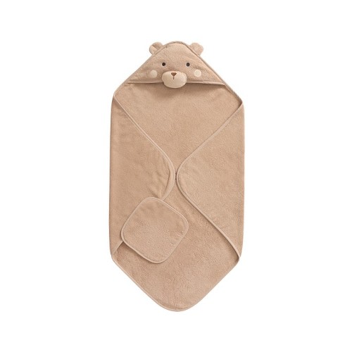 Super Soft Animal Baby Hooded Towel & Washcloth Collection