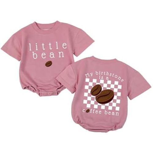 Little Bean Baby Bubble Romper – Oversized Infant Bodysuit for Newborn Boy Girl, Cute and Comfy Outfit Gift