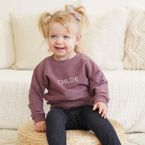 Personalized Kids Graphic Sweatshirts | Feeling Fall