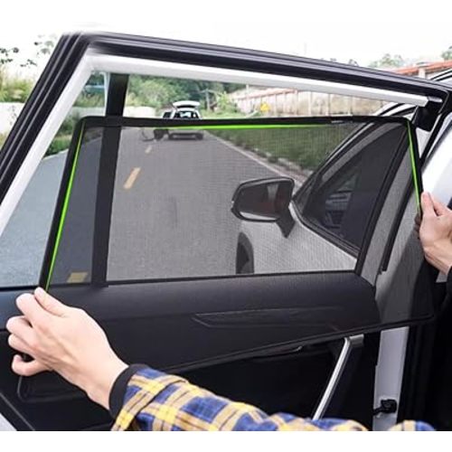 Magnetic Car Window Sun Shade for Toyota RAV4 XA50 (2020-2024) Rear Passenger Privacy Side Window Sunshades for RAV4 Accessories